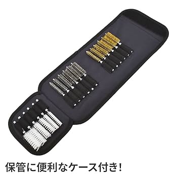 早い者勝ち【新品】ガリウム　ブラシセット 六角軸ワイヤーブラシセット 3PCS: 工具|ホームセンター